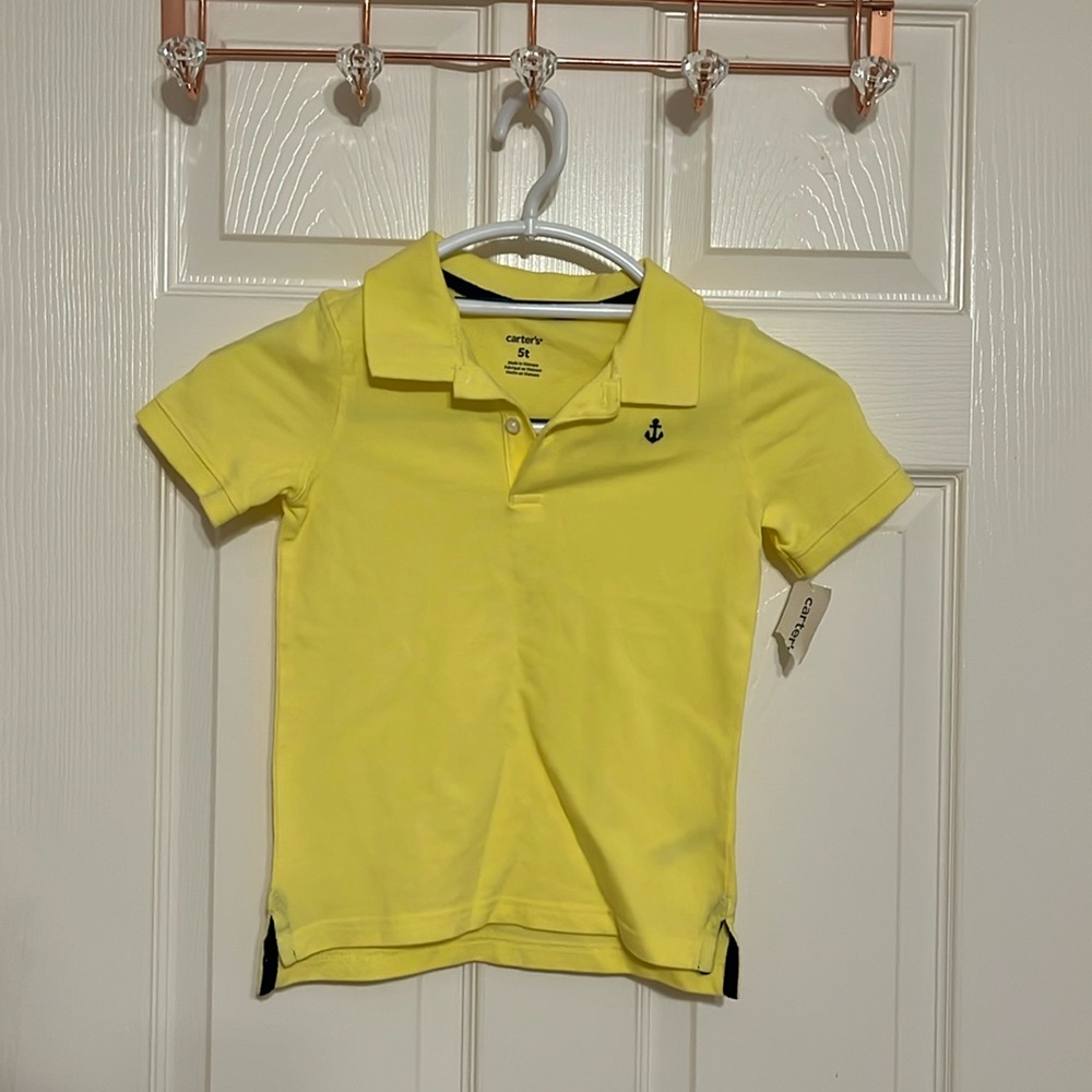 Carter’s Yellow Polo T Shirt